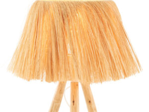 Tafellamp Praurak Hout H51 cm