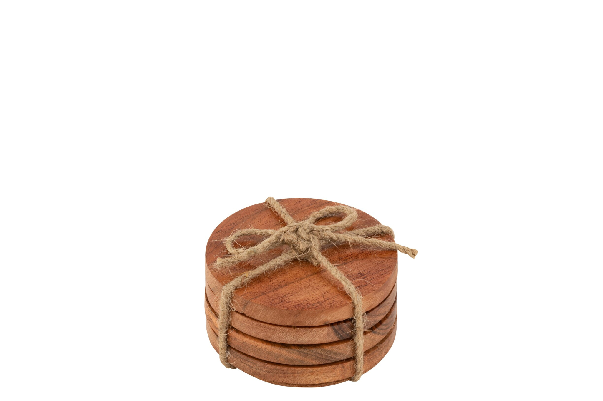 Onderzetter Primo Hout Groen - Set van 4 - Afbeelding 3