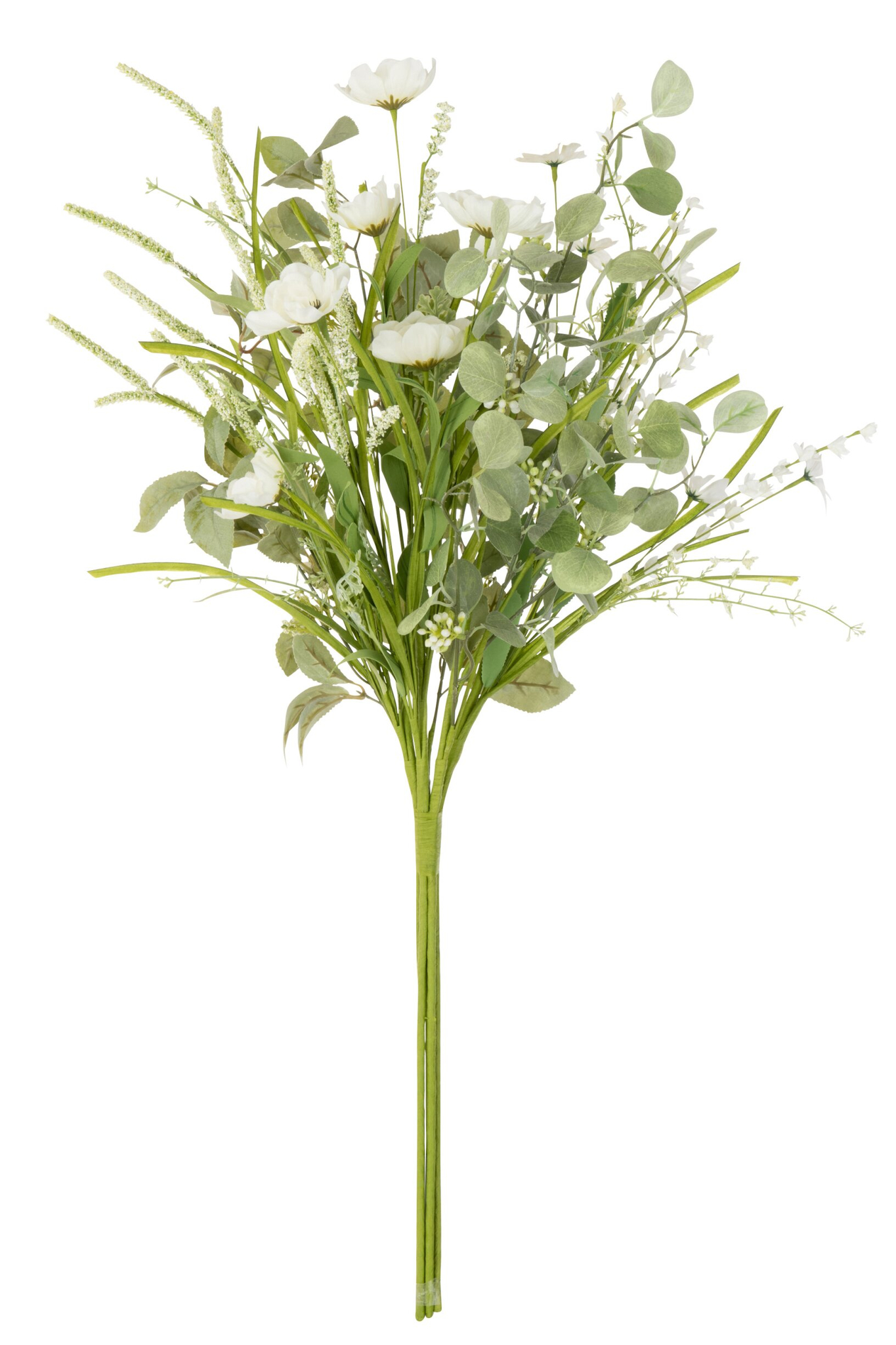 Kunstbloem Russine Polyester Wit - Afbeelding 4