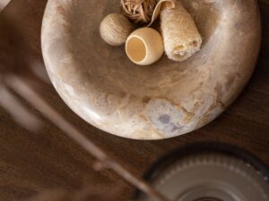 Kom Braaboro Marmer Beige
