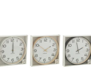 Wandklok Kleello Meerkleurig - Set van 3