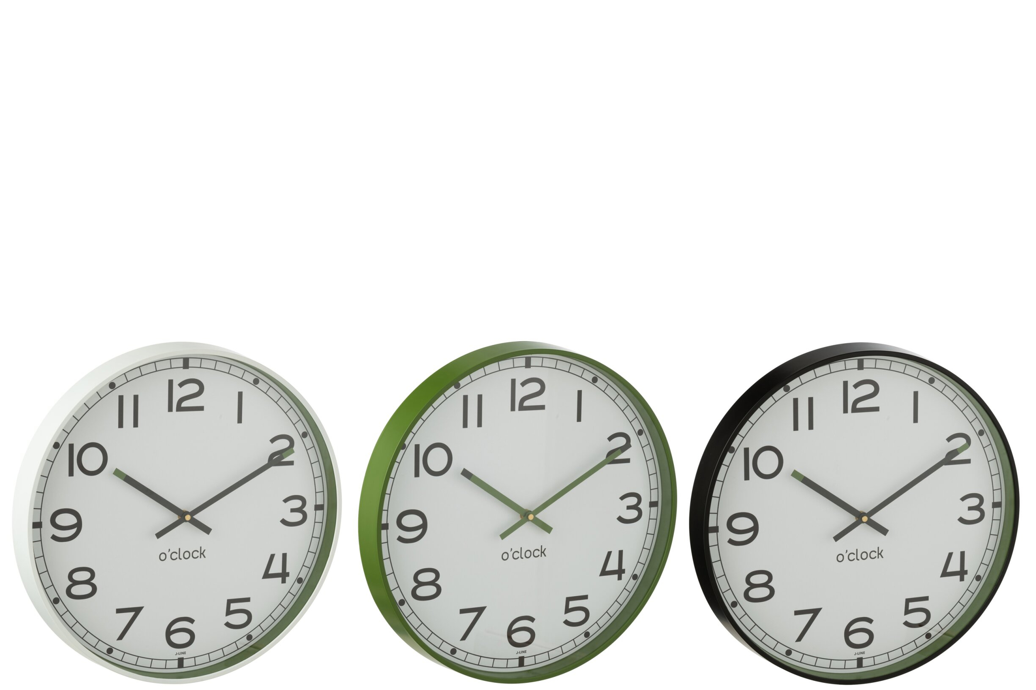Wandklok Preeldar Meerkleurig - Set van 3 - Afbeelding 3