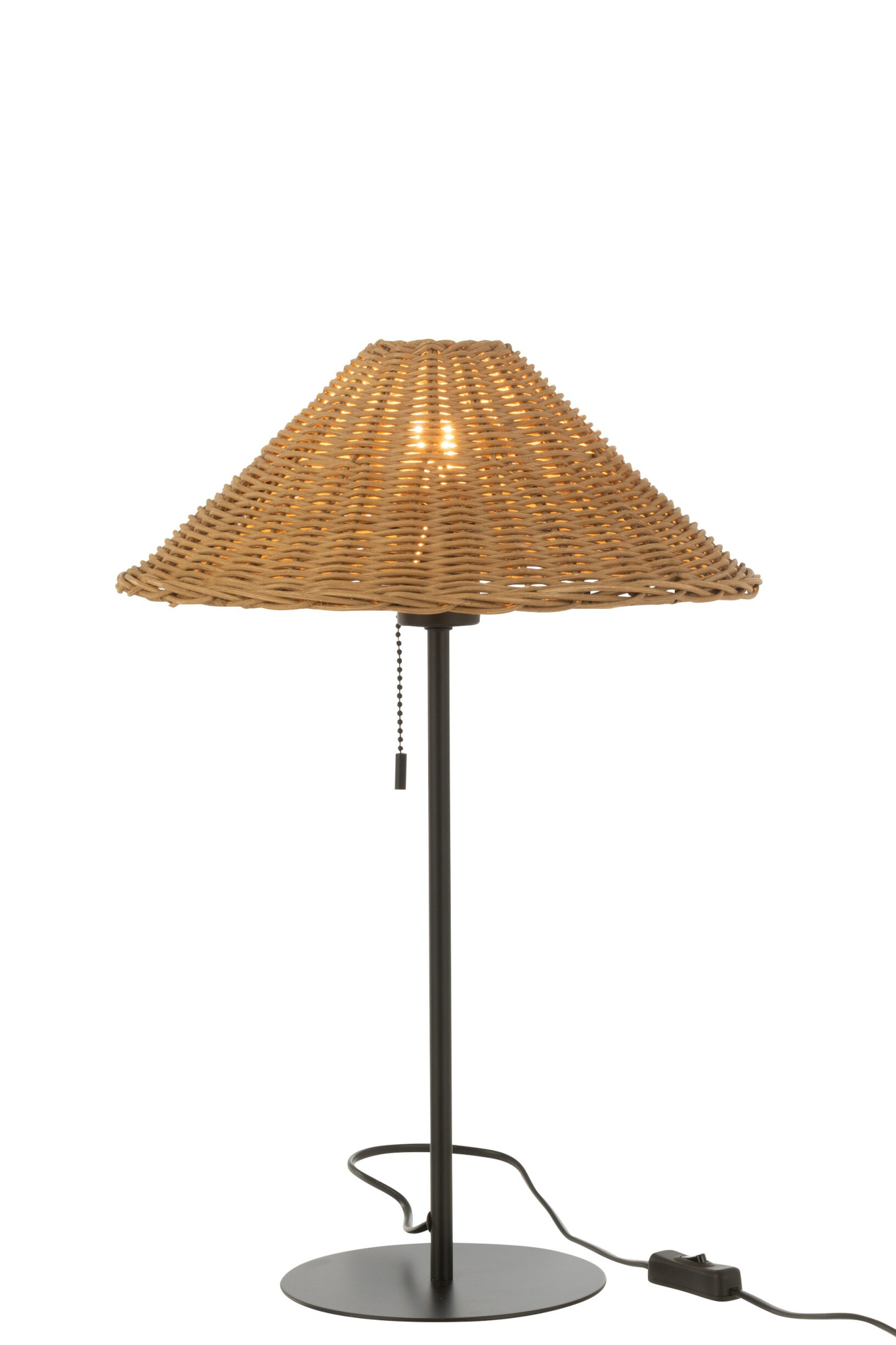 Tafellamp Gaussang Naturel H50 cm