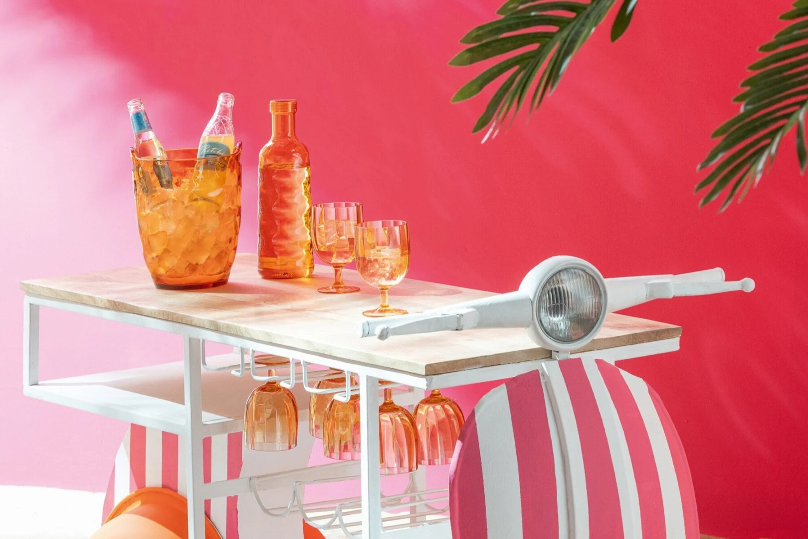 Opbergdoos Slermia Kunststof Oranje - Afbeelding 2