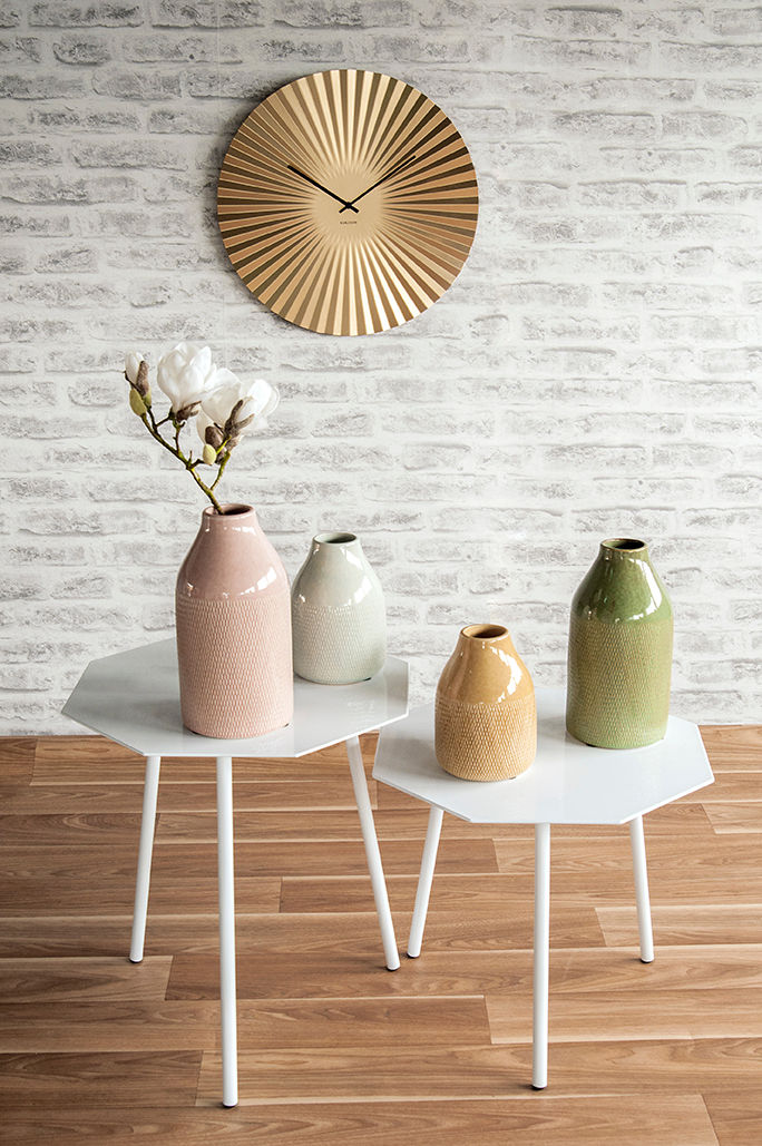 Wandklok Flirmen Goud - Afbeelding 3