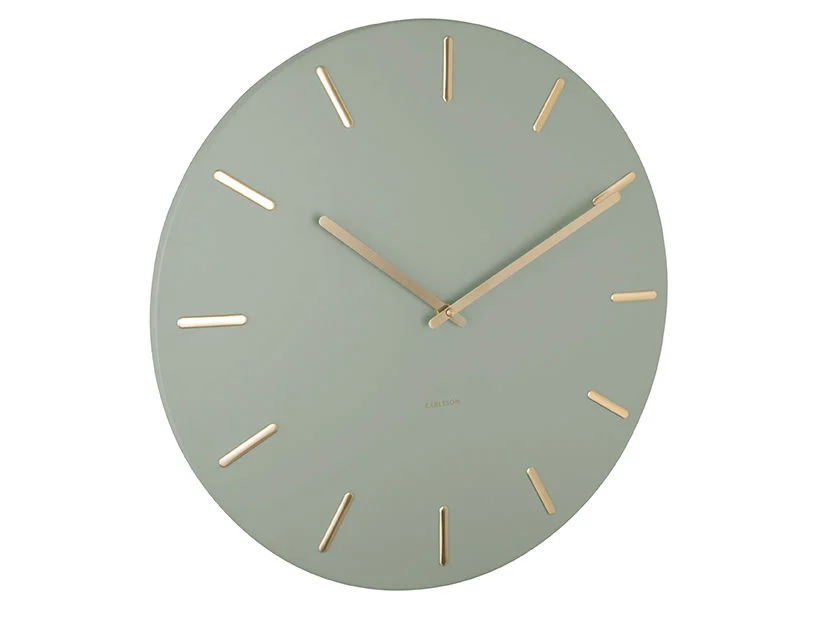 Wandklok Hunino Groen - Afbeelding 2