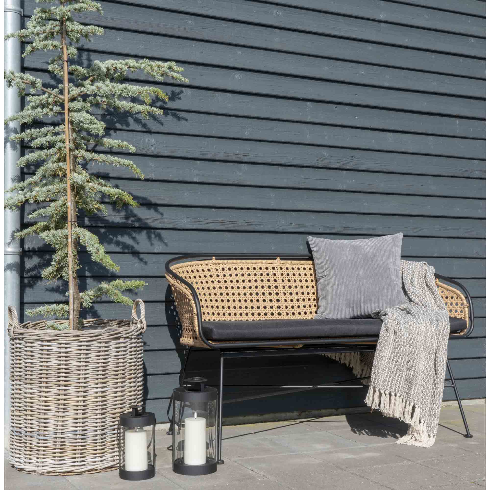 Mand Skeibena Rotan Naturel - Set van 4 - Afbeelding 6