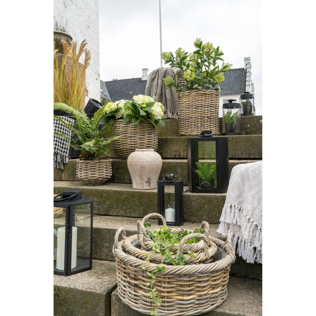 Mand Kaavun Rotan Naturel - Set van 3 - Afbeelding 7