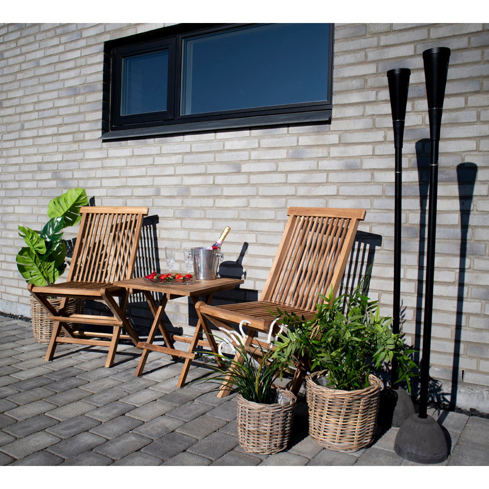 Mand Duntaro Kunststof Naturel - Set van 4 - Afbeelding 2