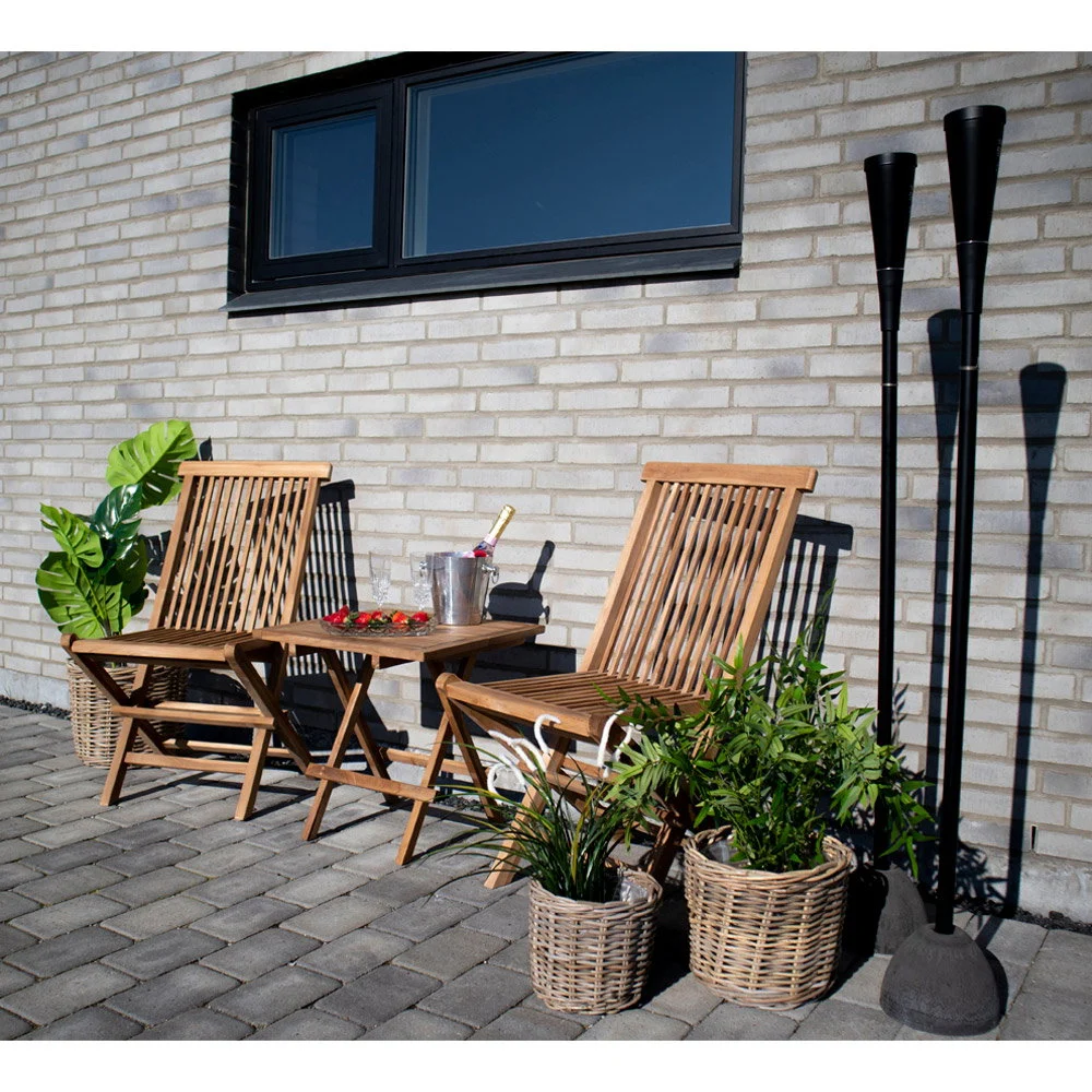 Mand Duntaro naturel hout hout - Afbeelding 2
