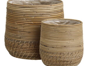 Mand Fleenir Rotan Naturel - Set van 2