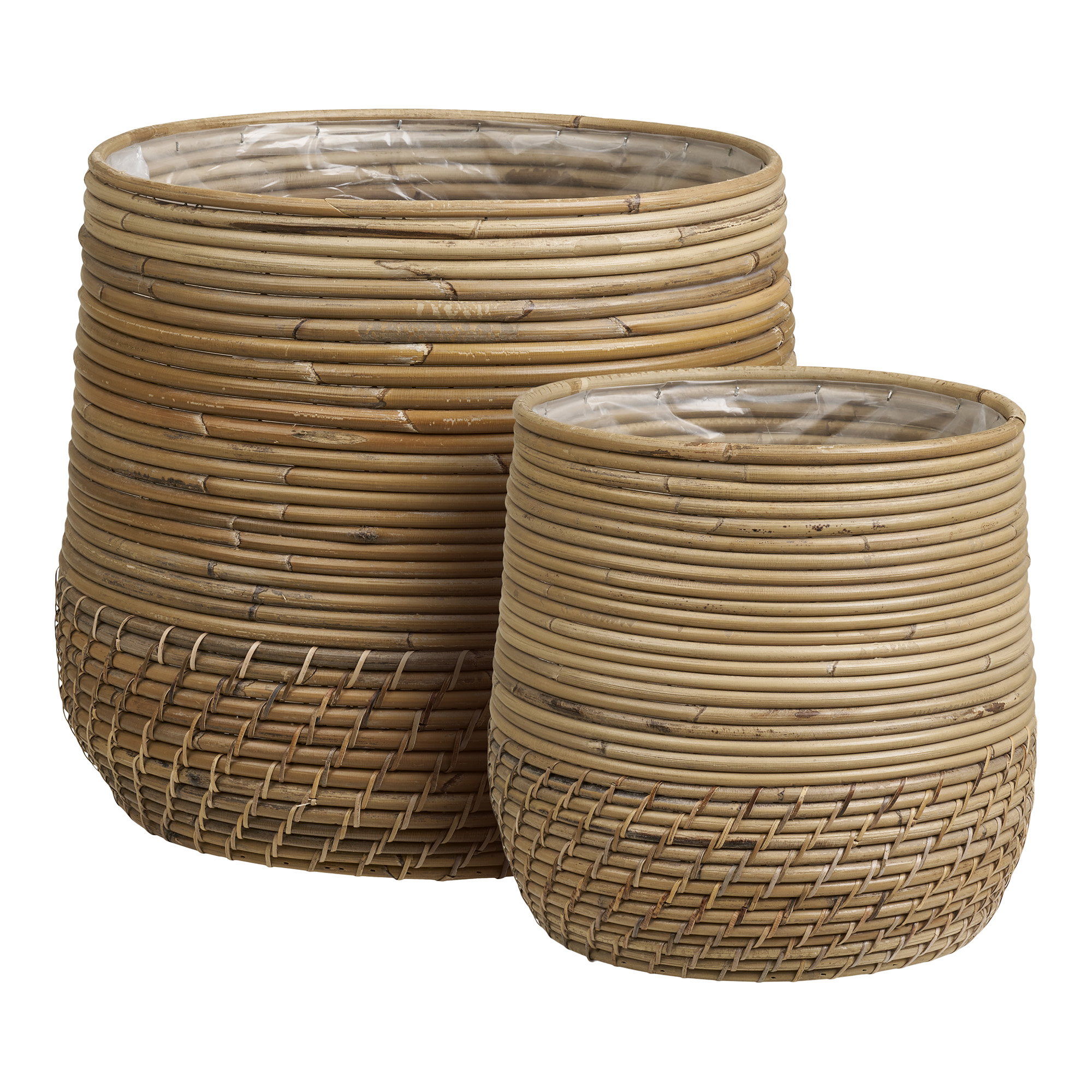 Mand Fleenir Rotan Naturel - Set van 2