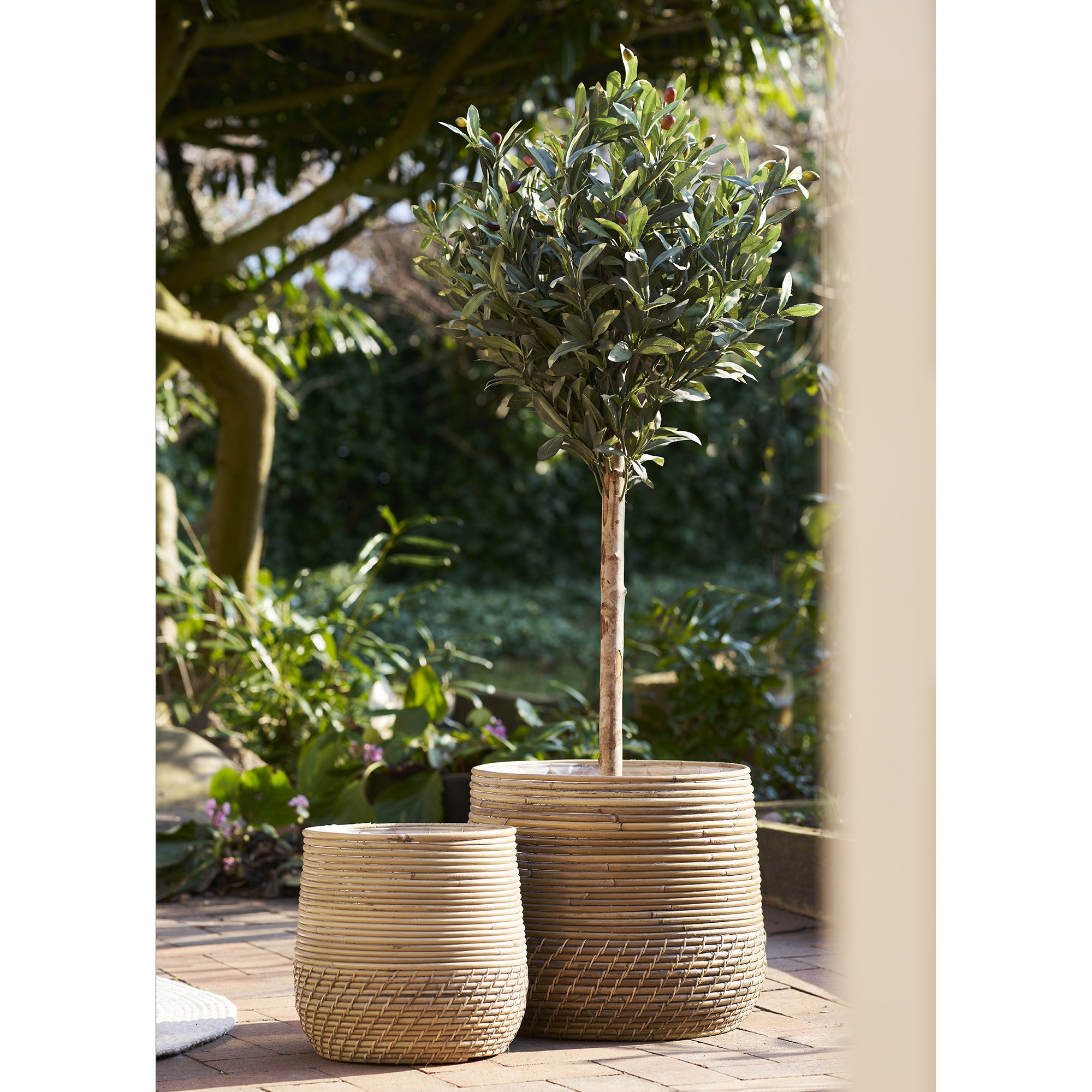 Mand Fleenir Rotan Naturel - Set van 2 - Afbeelding 4
