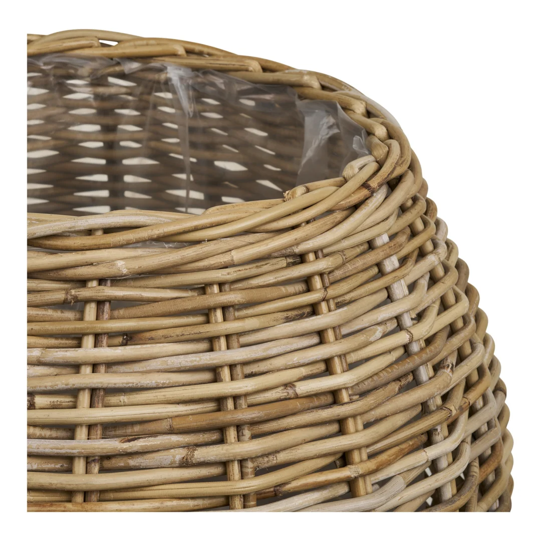 Mand Kaansero Rotan Naturel - Set van 2 - Afbeelding 2