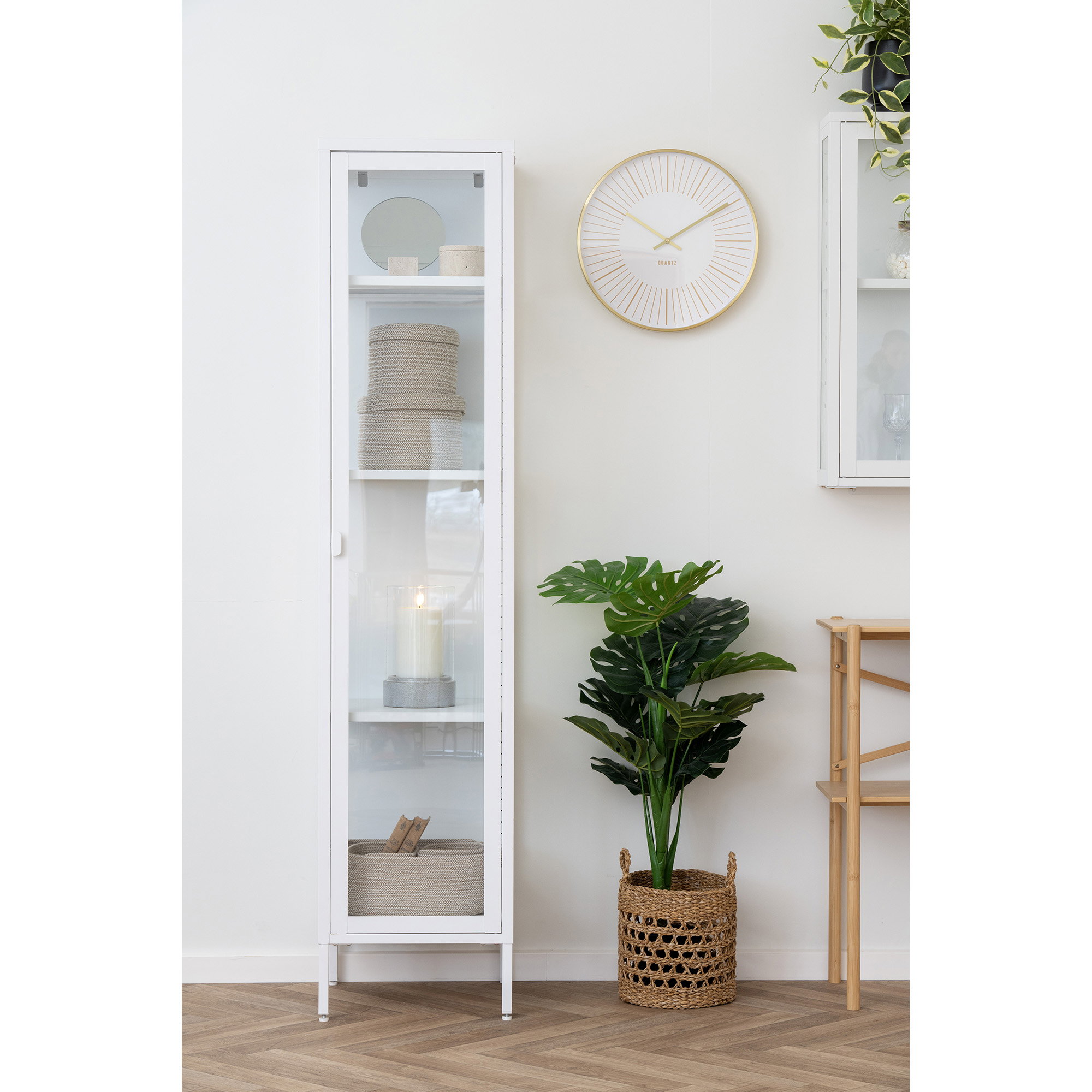 Mand Dimone Katoen Beige - Set van 3 - Afbeelding 4