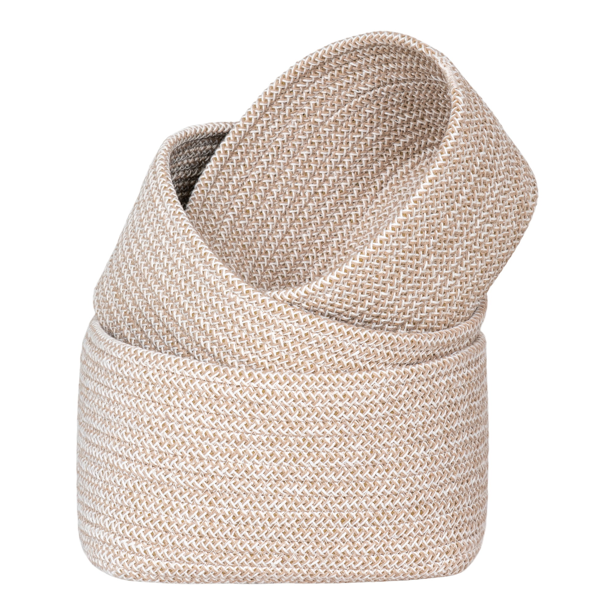 Mand Dauldand Katoen Beige - Set van 3 - Afbeelding 3
