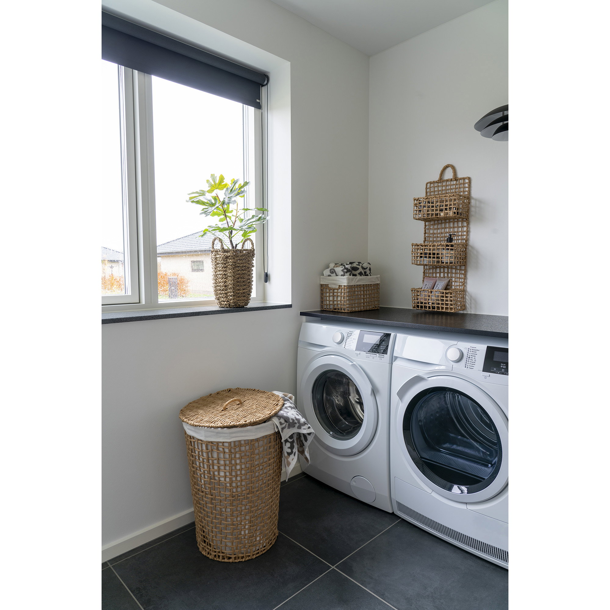 Wasmand Cusone Polyester Naturel - Afbeelding 4