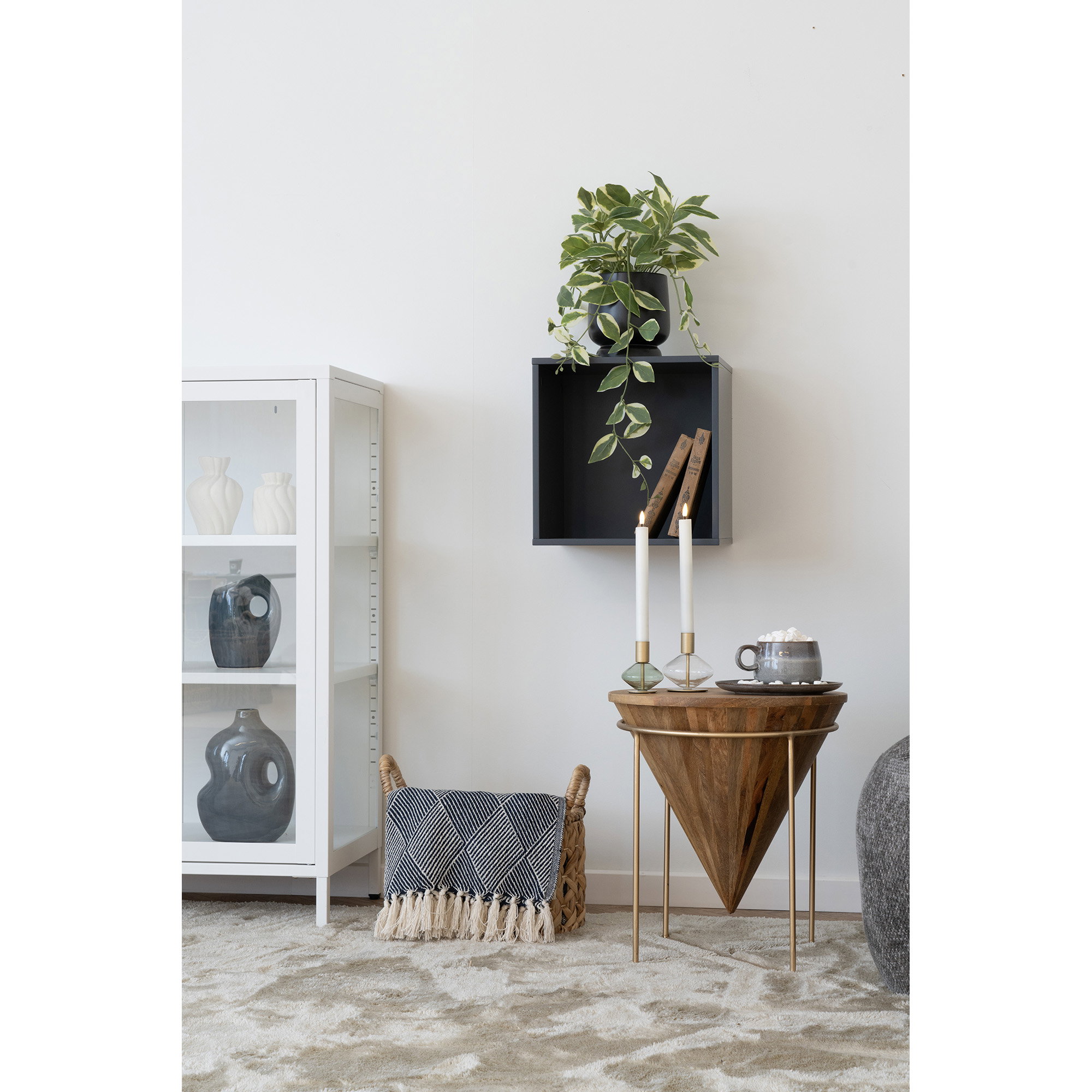 Mand Greinnang Waterhyacint Naturel - Set van 3 - Afbeelding 3
