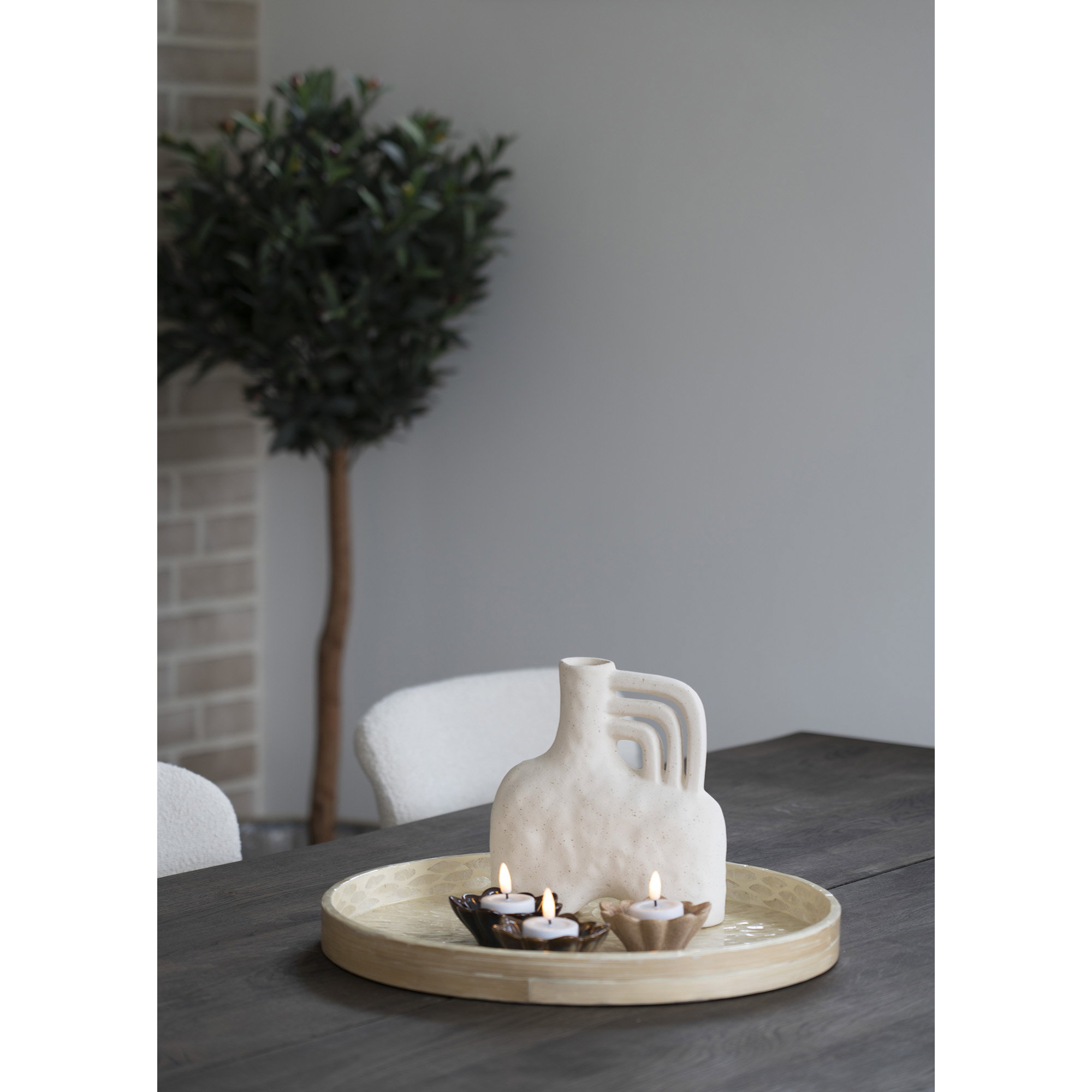 Dienblad Sloomi Bamboe Beige - Afbeelding 4