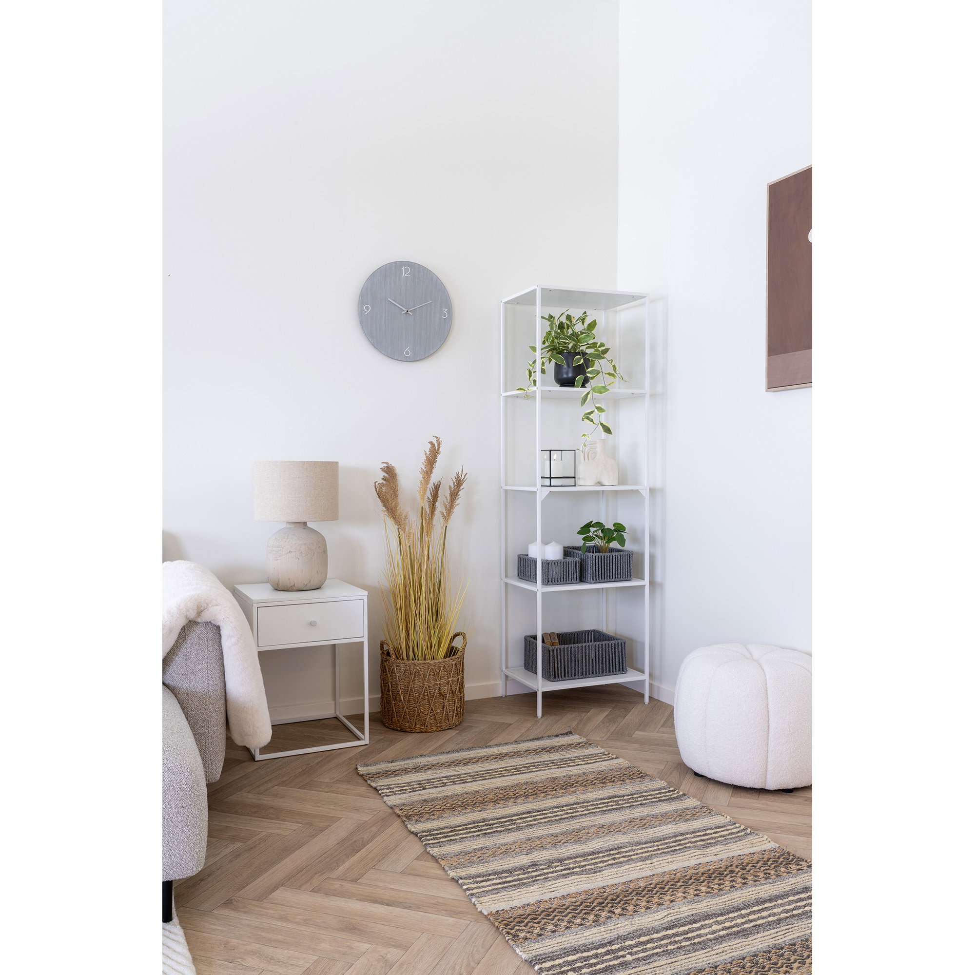 Mand Hetund Metaal Grijs - Set van 3 - Afbeelding 11