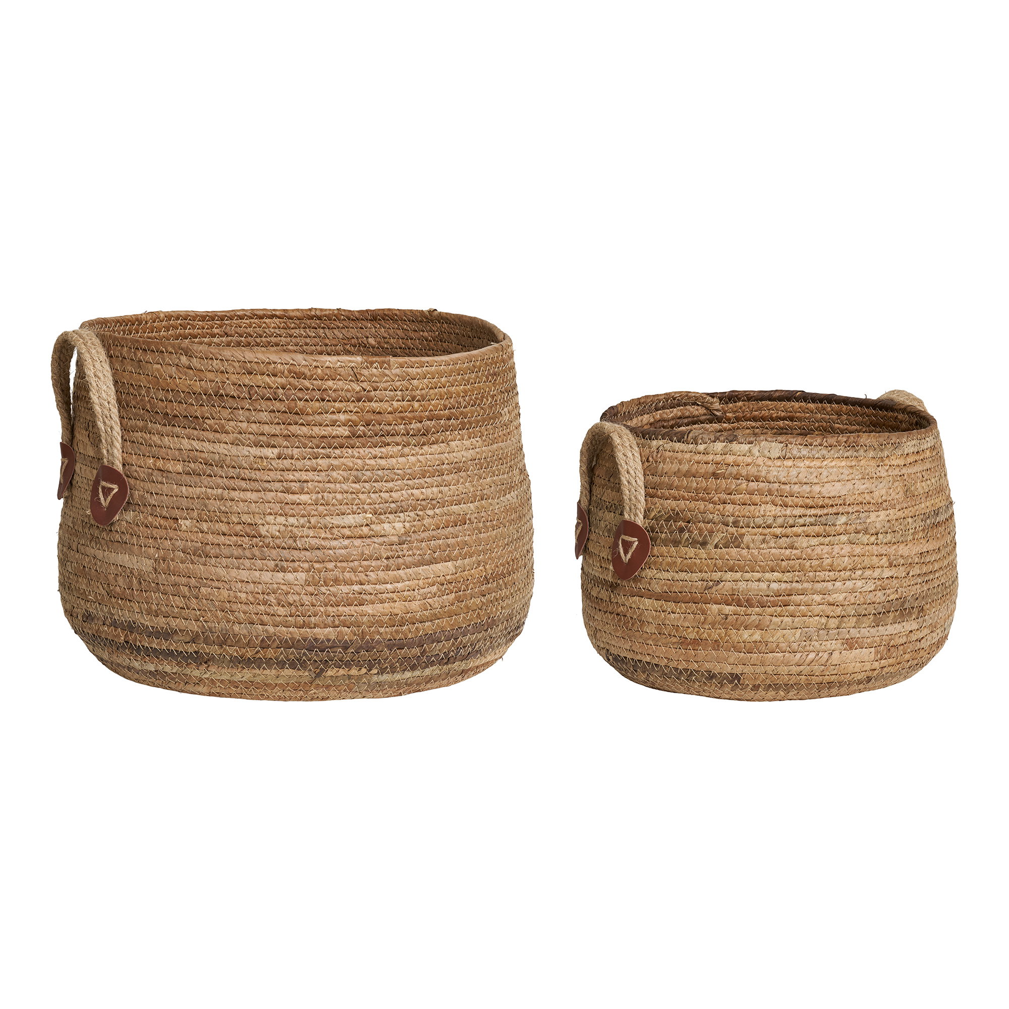 Mand Riban Naturel - Set van 2