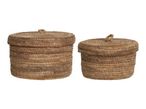 Mand Fleiltes Naturel - Set van 2
