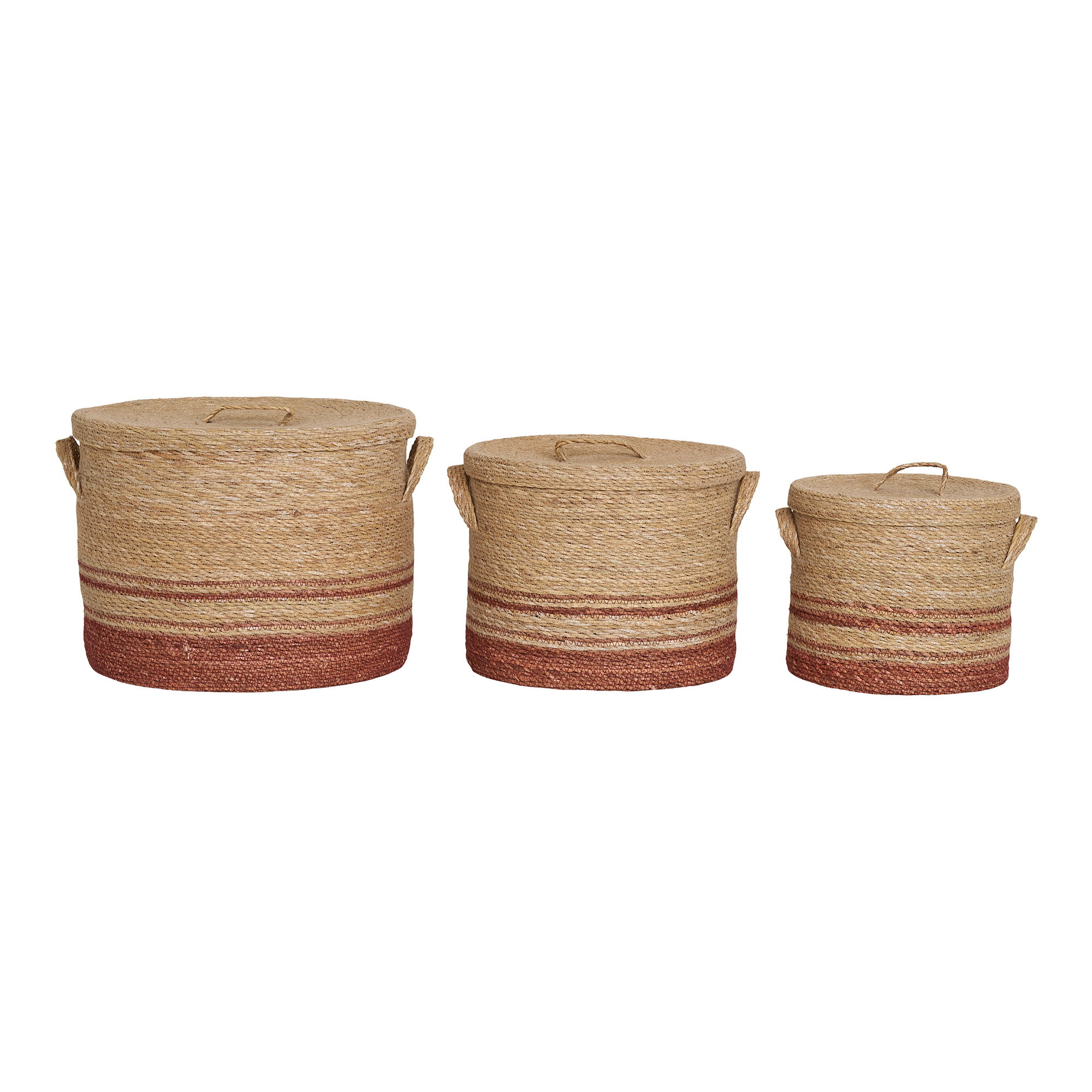 Mand Baaldir Zeegras Naturel - Set van 3
