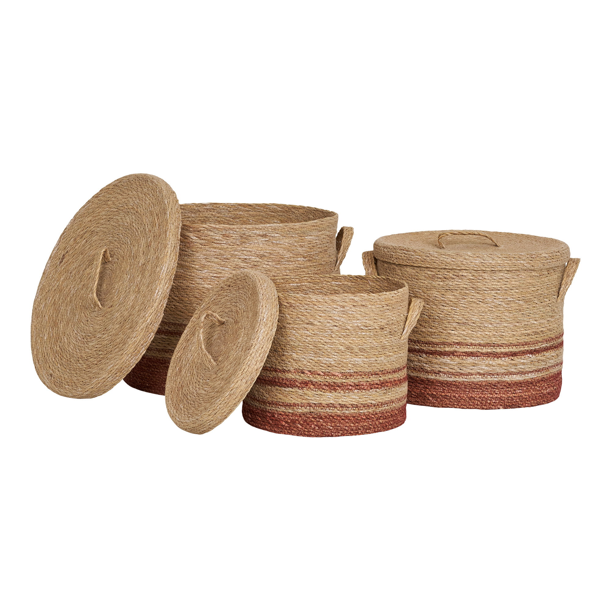 Mand Baaldir Zeegras Naturel - Set van 3 - Afbeelding 3