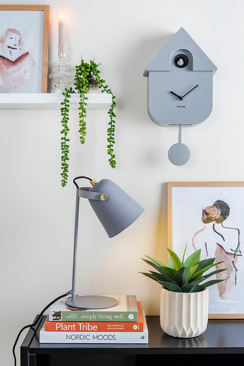 Wandklok Coosano Grijs - Afbeelding 4