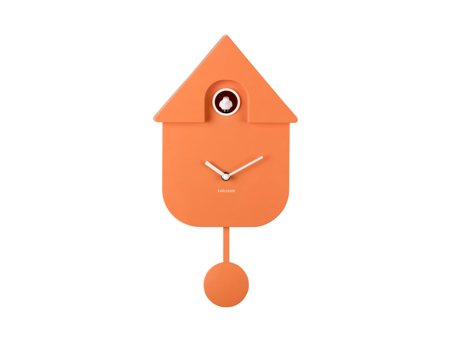 Wandklok Paarnia Helder Oranje - Afbeelding 2