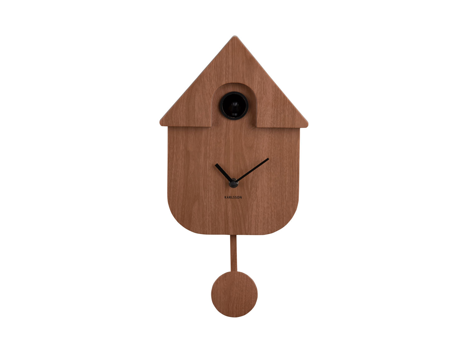 Wandklok Geemma Hout - Afbeelding 2