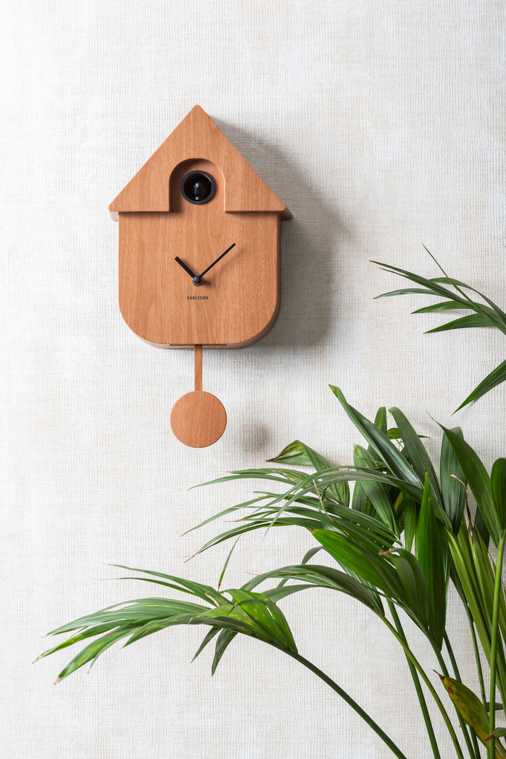 Wandklok Geemma Hout - Afbeelding 4