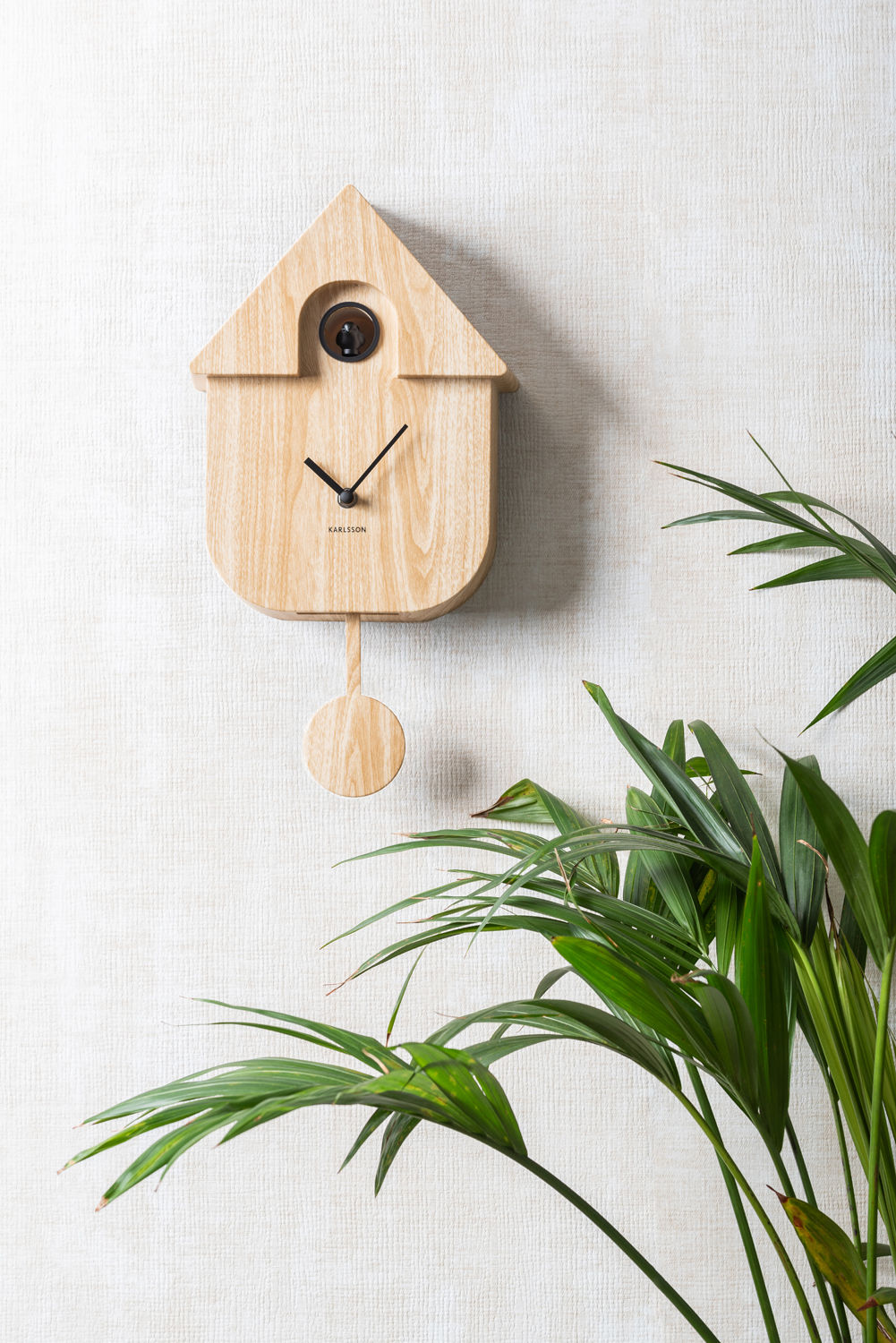 Wandklok Troonsan Hout - Afbeelding 4