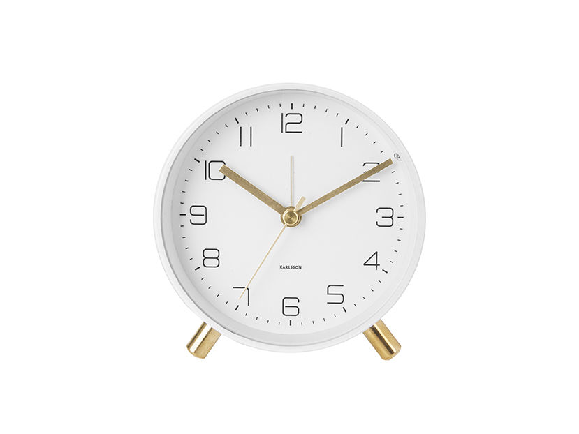 Wekker Tino Wit - Afbeelding 2