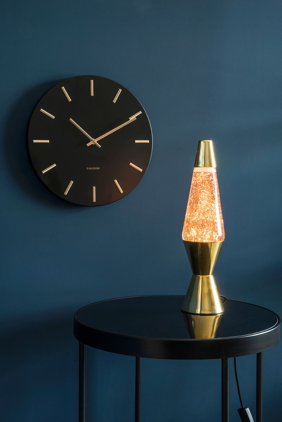 Wandklok Meensond Zwart - Afbeelding 3