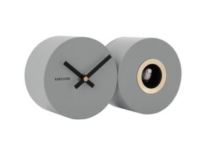 Wandklok Trieran Grijs - Set van 2