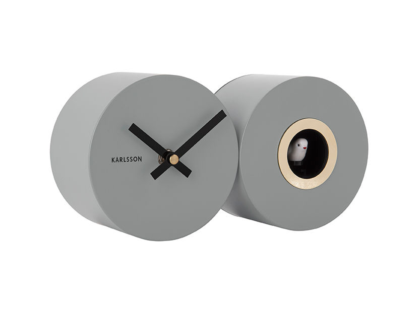 Wandklok Trieran Grijs - Set van 2
