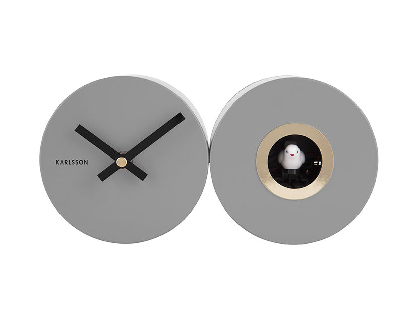 Wandklok Trieran Grijs - Set van 2 - Afbeelding 2