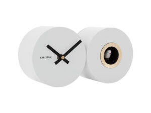 Wandklok Lansella Wit - Set van 2