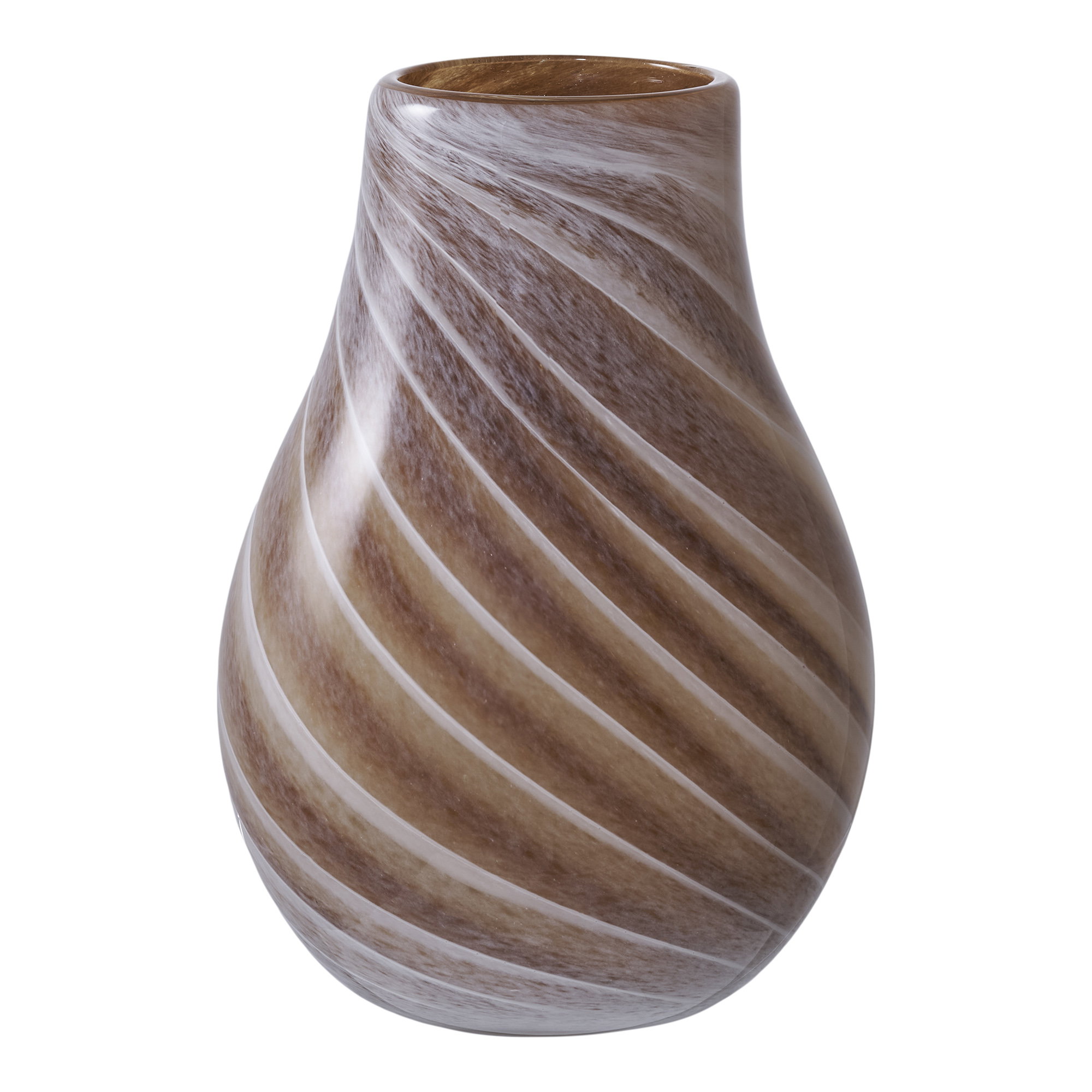 Vaas Cenia Glas Bruin H23 cm