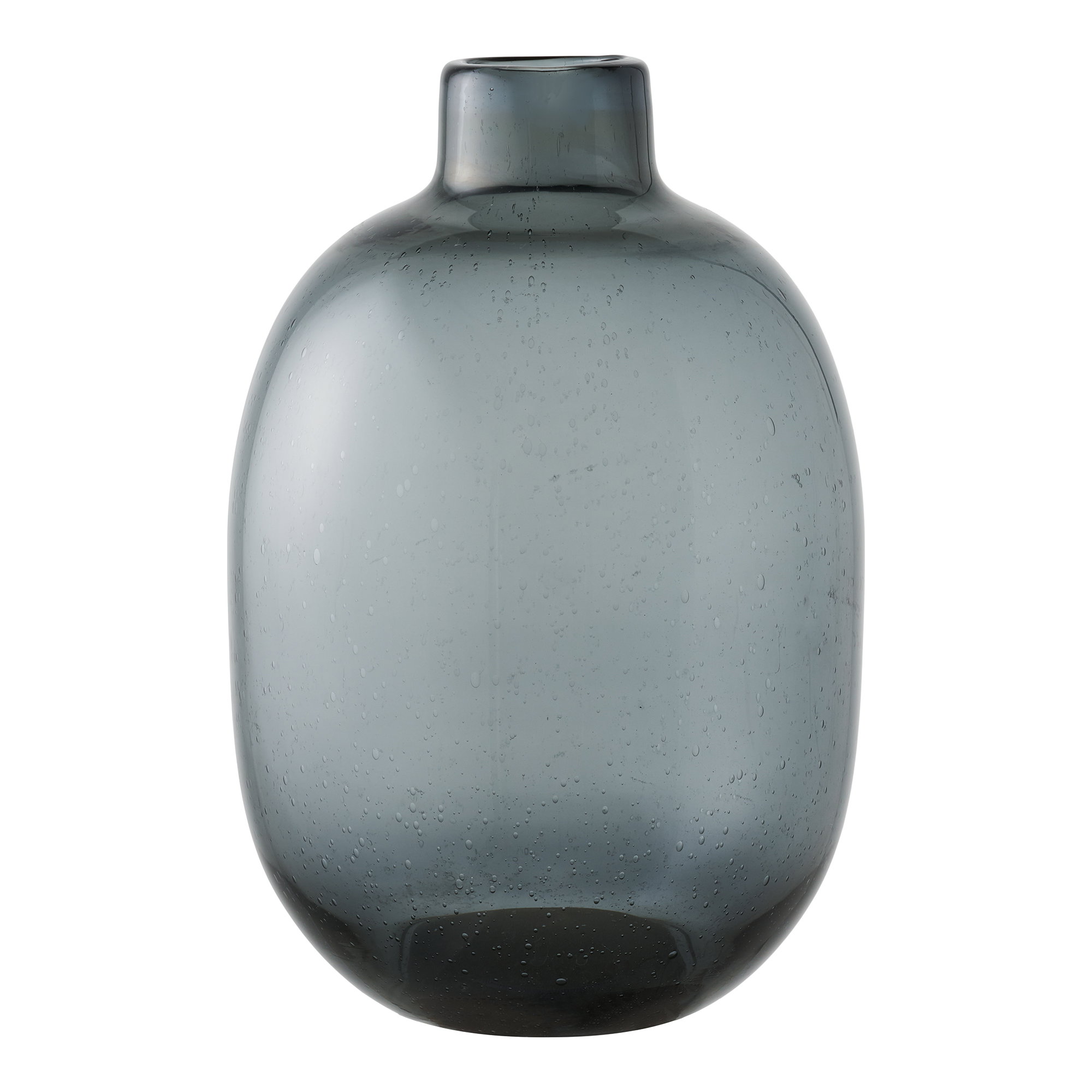 Vaas Kleski Glas Zwart H35 cm