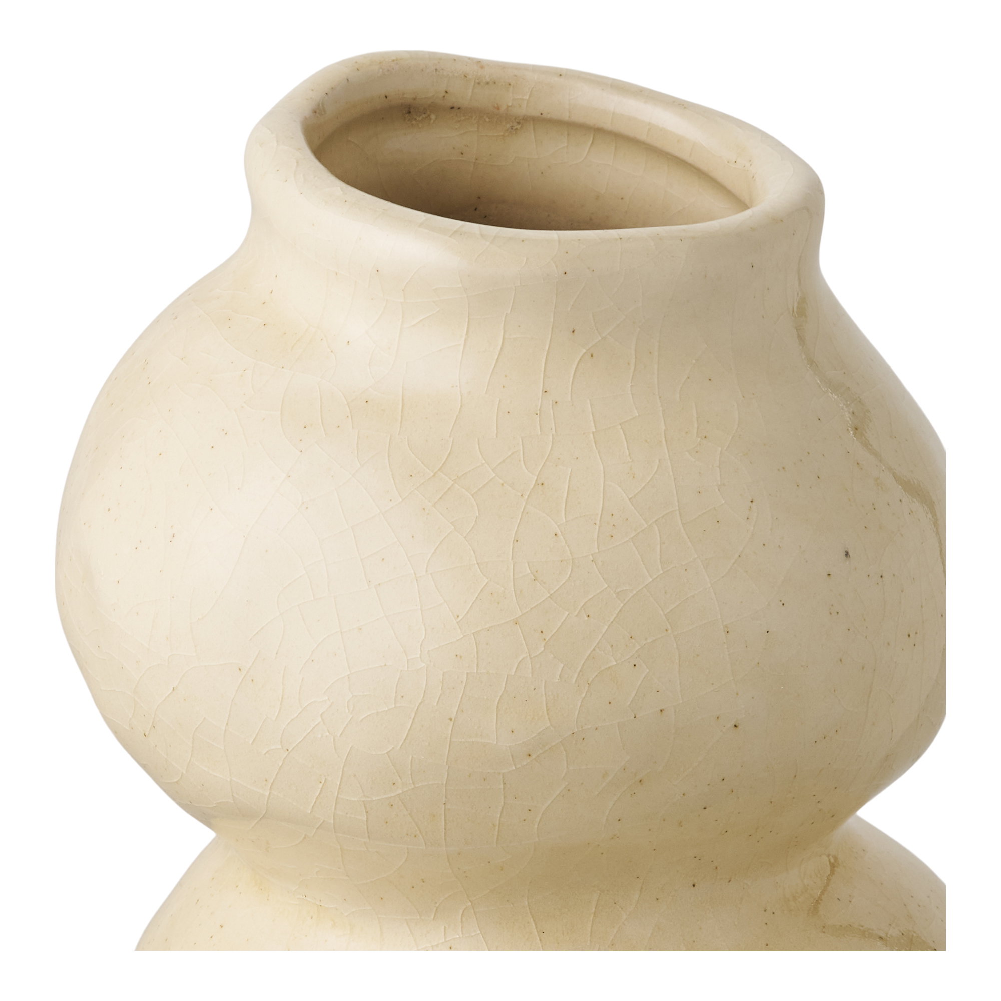 Vaas Arendal Keramiek Beige H19,5 cm - Afbeelding 2