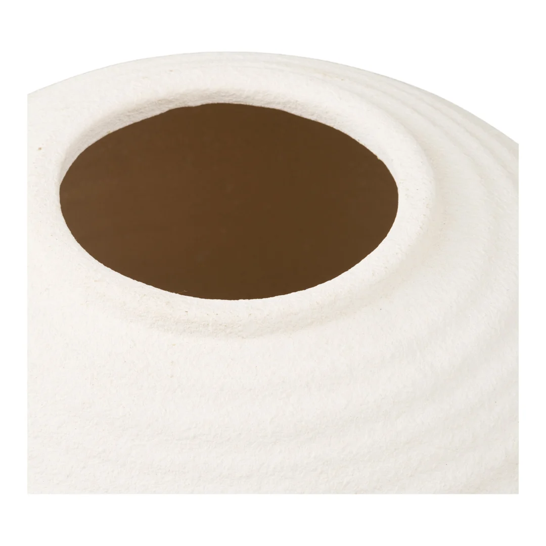 Vaas Siellir Keramiek Wit H28,5 cm - Afbeelding 2