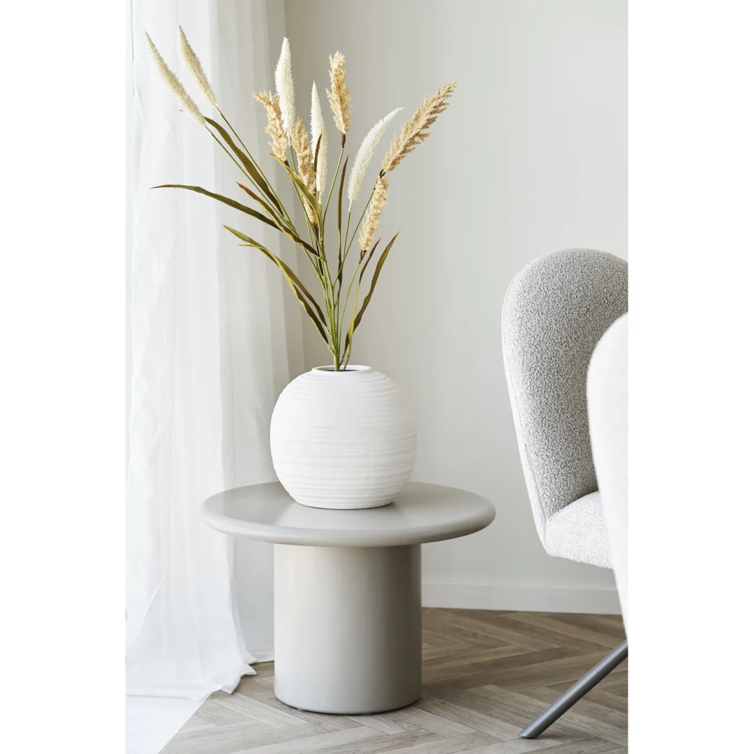 Vaas Siellir Keramiek Wit H28,5 cm - Afbeelding 5