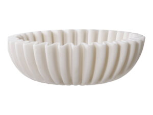 Kom Skauldoro Polyresin Beige