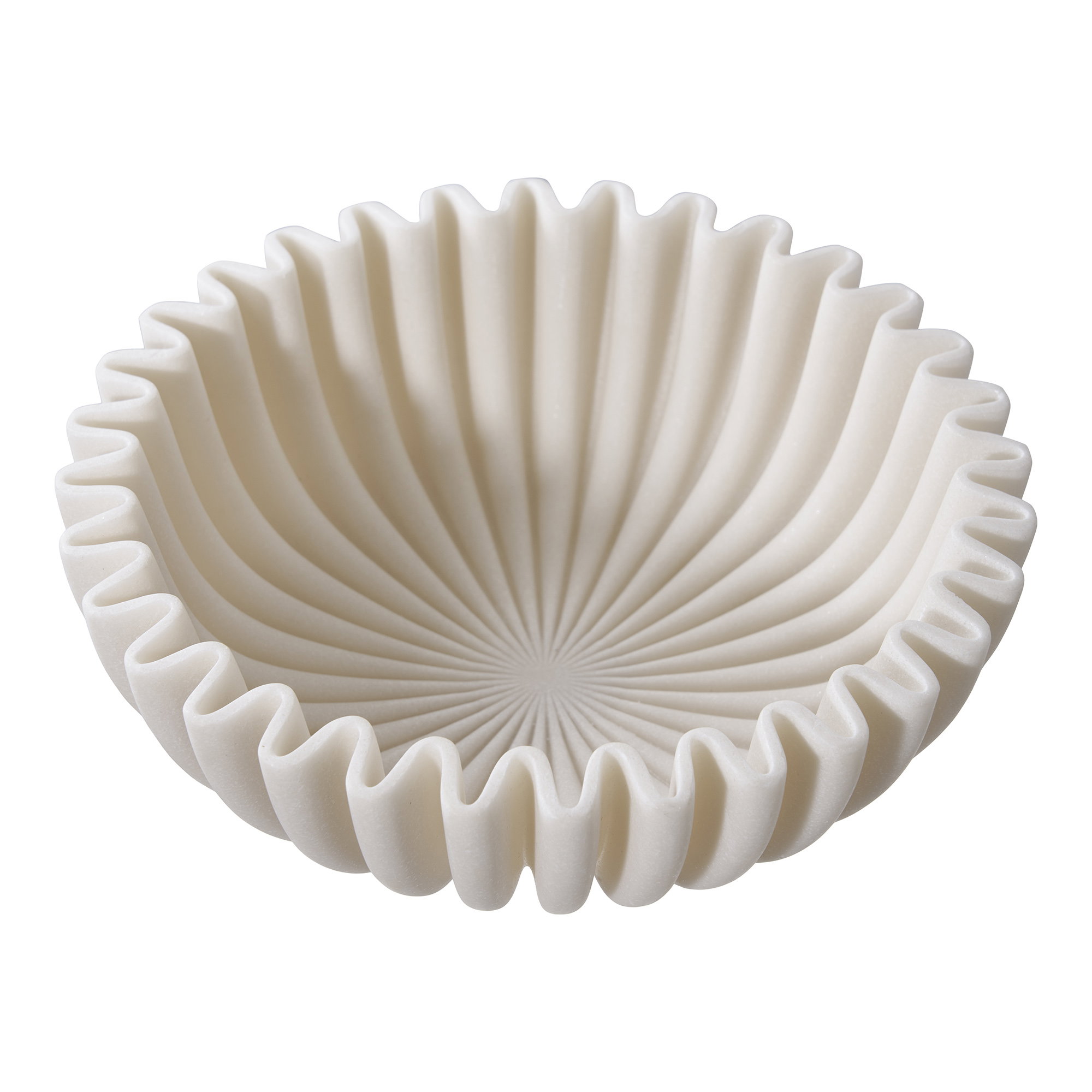 Kom Skauldoro Polyresin Beige - Afbeelding 2