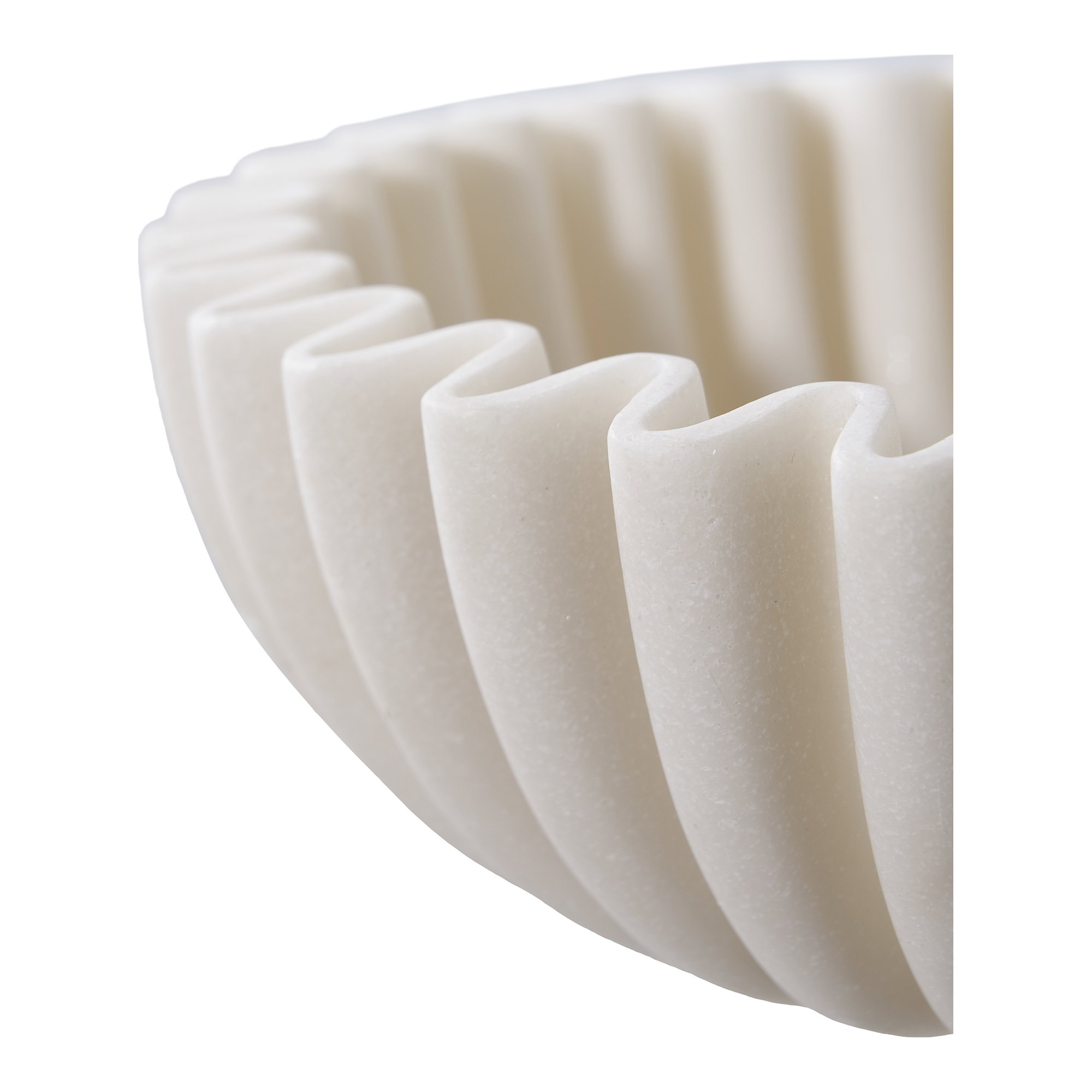 Kom Skauldoro Polyresin Beige - Afbeelding 3