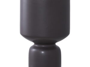 Bloempot Koontu Keramiek Zwart H23,5 cm