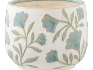 Bloempot Billum Keramiek Wit H17,5 cm