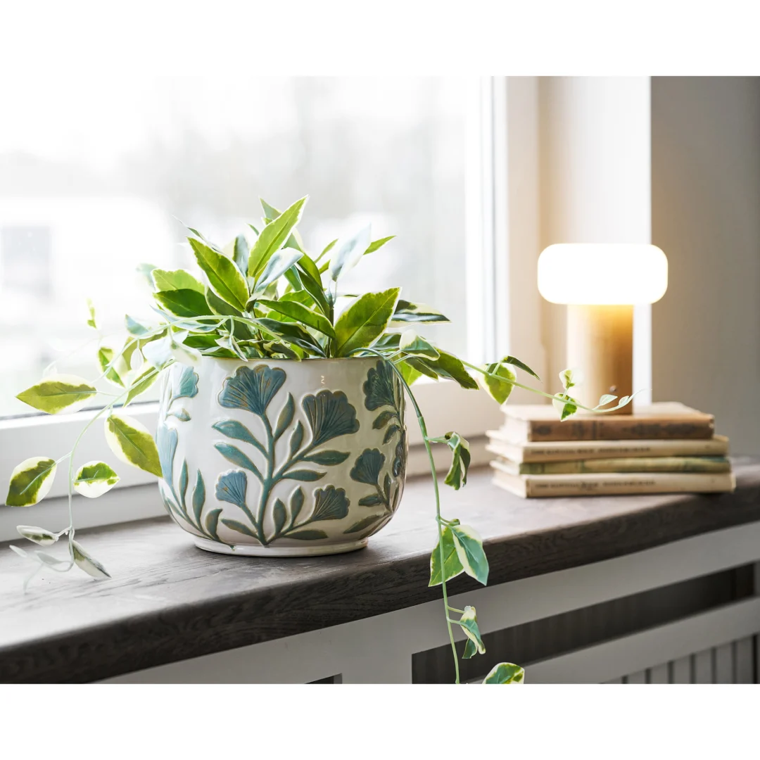 Bloempot Billum Keramiek Wit H17,5 cm - Afbeelding 8
